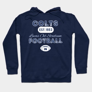 Indianapolis Football Vintage Style Hoodie